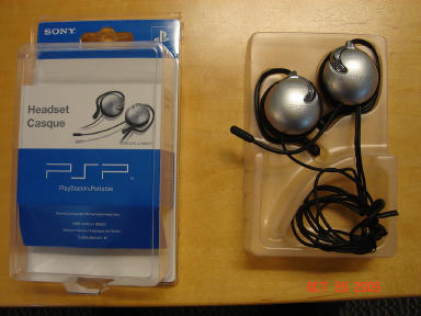 Cuffie ufficiali PSP