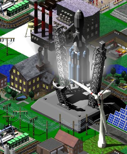 LinCity NG - un clone di Sim City Open Source