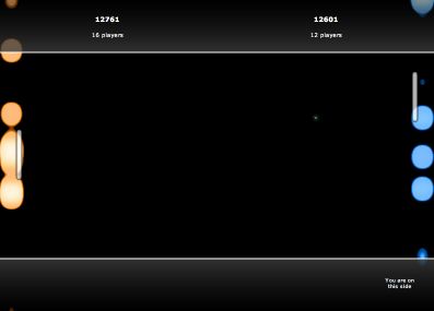 Massive Multiplayer Pong