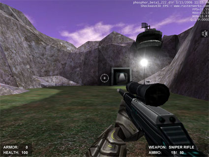 Phosphor: FPS in Shockwave