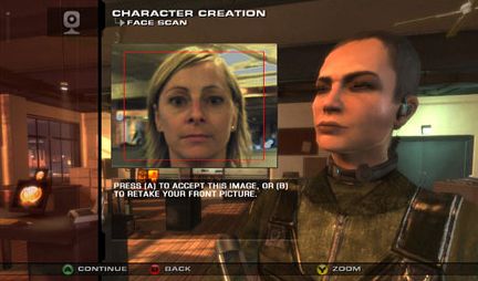 Il vostro volto in Rainbow Six Vegas Il vostro volto in Rainbow Six Vegas