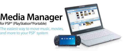 Il Media Manager di Sony per PSP Il Media Manager di Sony per PSP