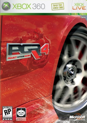 La copertina di Project Gotham Racing 4