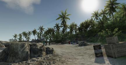 Crysis: immagini dei vari livelli di dettaglio