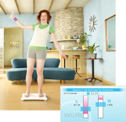 Wii Fit il primo dicembre in Giappone Wii Fit il primo dicembre in Giappone