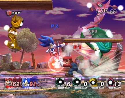 Modalità co-op disponibile in Super Smash Bros. Brawl Modalità co-op disponibile in Super Smash Bros. Brawl