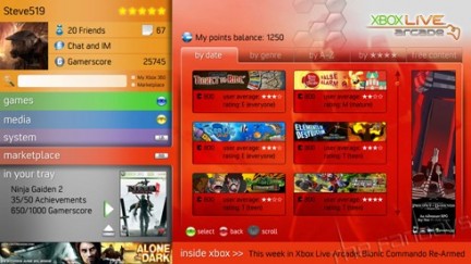 Xbox 360: dashboard ridisegnata da zero? Xbox 360: dashboard ridisegnata da zero?