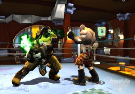 FaceBreaker: immagini della versione Wii FaceBreaker: immagini della versione Wii