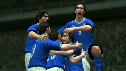 La Champions League in Pro Evolution Soccer 2009 La Champions League in Pro Evolution Soccer 2009
