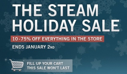 Steam: i saldi di fine anno sono aperti