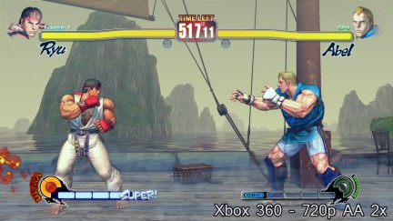Street Fighter IV: grafica migliore su Xbox 360 Street Fighter IV: grafica migliore su Xbox 360