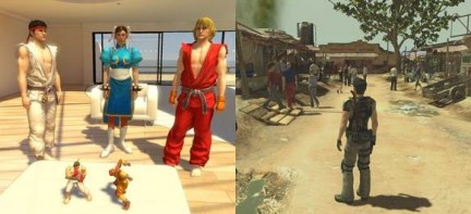 Resident Evil  5 e Street Fighter IV alla conquista di Home