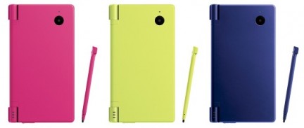 Nintendo DSi: presentati i tre nuovi colori per il Giappone