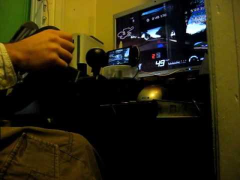 Gran Turismo PSP with Logitech DFP + 22