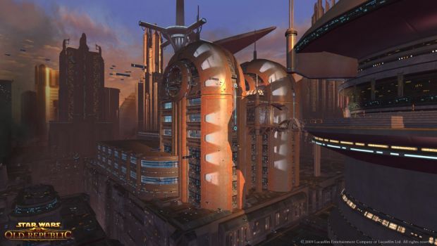 Star Wars: The Old Republic - il pianeta Coruscant nuovamente in video Star Wars: The Old Republic - il pianeta Coruscant nuovamente in video