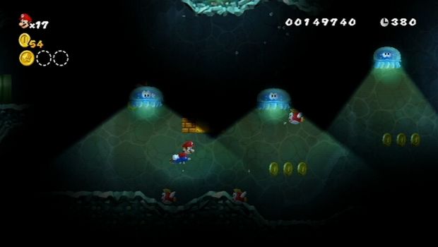 New Super Mario Bros. Wii: tre filmati di sequenze giocate New Super Mario Bros. Wii: tre filmati di sequenze giocate
