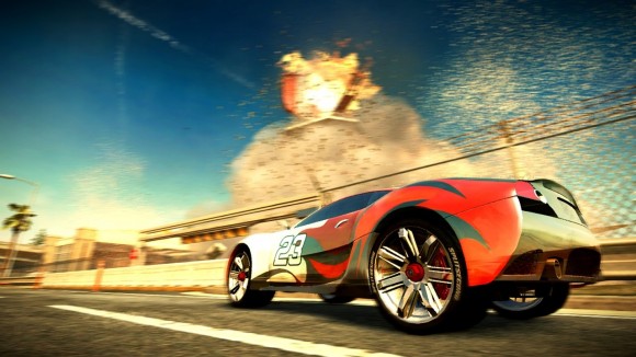 Split/Second in un nuovo video di gioco