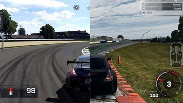 Gran Turismo 5 (demo GT Academy) e Forza Motorsport 3: comparativa in immagini Gran Turismo 5 (demo GT Academy) e Forza Motorsport 3: comparativa in immagini