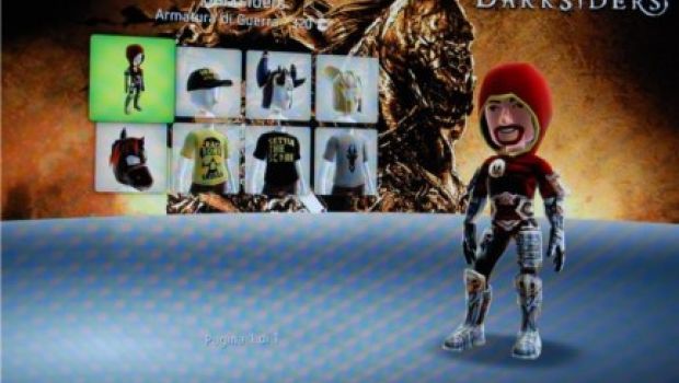 Gli oggetti di Darksiders invadono l'avatar Marketplace Gli oggetti di Darksiders invadono l'avatar Marketplace