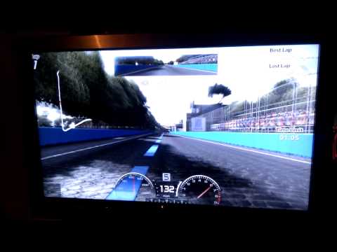 Gran Turismo 5 Rome Bumper Cam Gameplay at PS BETA
