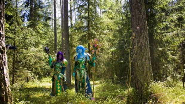 Cosplay dedicato al Druido di World of Warcraft