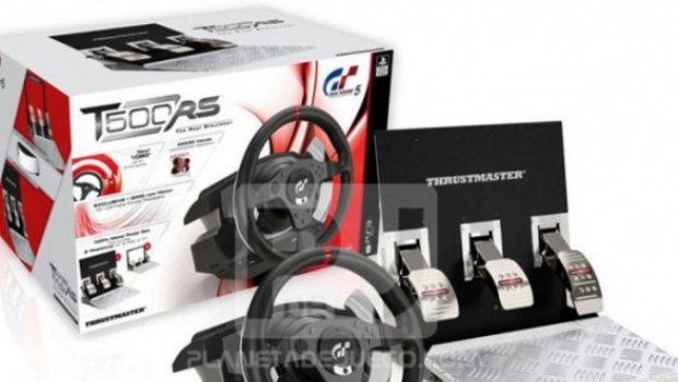 Thrustmaster T500RS: prime immagini del volante ufficiale di Gran Turismo 5 Thrustmaster T500RS: prime immagini del volante ufficiale di Gran Turismo 5