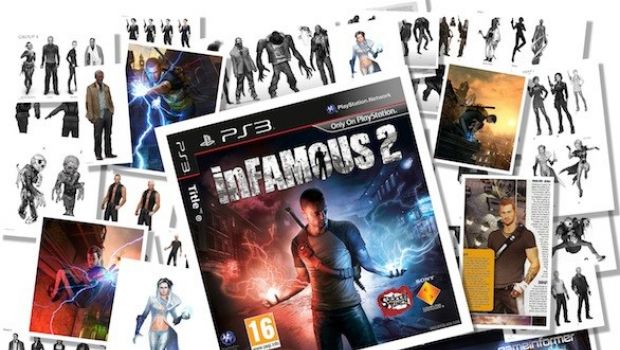Massive Black Projects: illustrazioni e bozzetti preparatori di inFamous 2