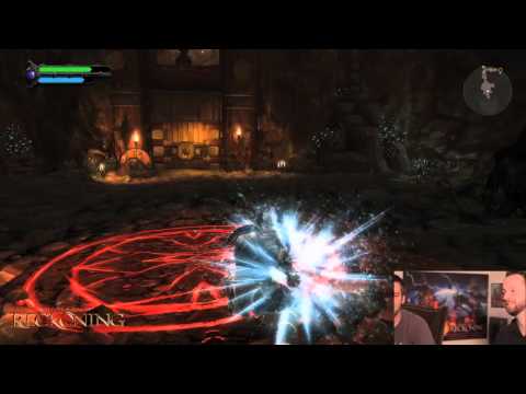 EA Reckoning Brigand Hall Cavern demo walktrhough HD