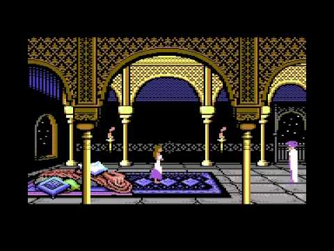 Prince of Persia on Commodore 64/128 - Title Sequence