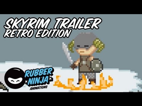 Skyrim Trailer - Retro Edition