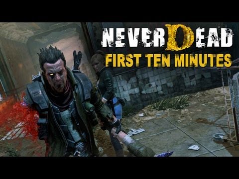 NeverDead - First 10 minutes (PS3)
