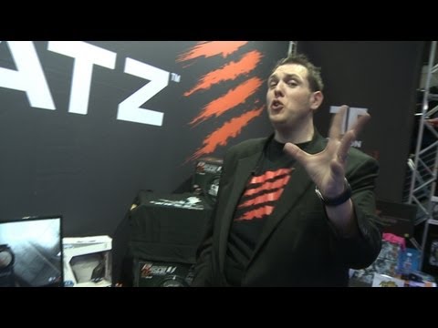 Gadget Show Live 2012 | Mad Catz: MLG Controller, R.A.T MMO 7 Gaming Mouse, FREQ 5 Headset