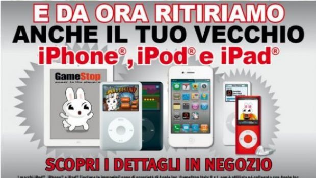 GameStop ritira i dispositivi Apple usati