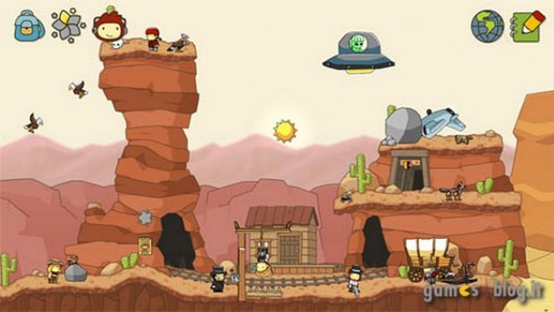 Scribblenauts Unlimited: elefanti zombie, cercatori d'oro alieni e cavalieri mucche in nuove immagini