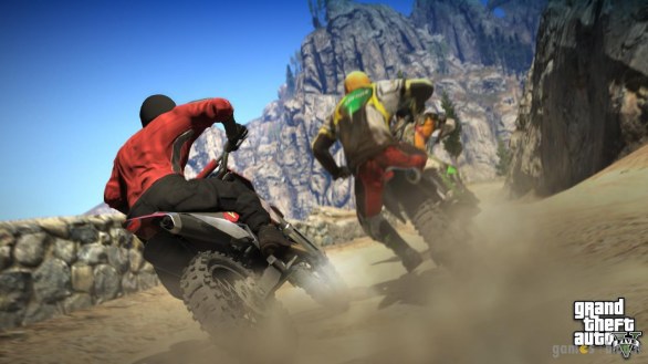 GTA V: nuove immagini tra paracadute, tennis e motocross GTA V: nuove immagini tra paracadute, tennis e motocross