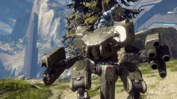 Halo 4: mostrata in immagini e video Ragnarok, il rifacimento della mappa Valhalla