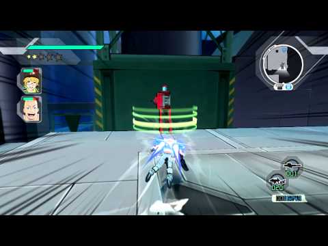 3DS/PS3『エクストルーパーズ』プレイ映像 あしなみトレーニング