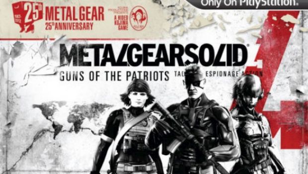 Metal Gear Solid 4 25th Anniversary Edition spunta nei negozi Metal Gear Solid 4 25th Anniversary Edition spunta nei negozi