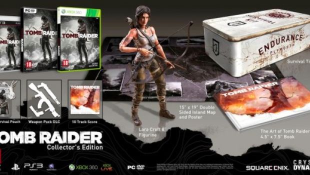 Tomb Raider: mostrate le Collector's Edition per il mercato americano ed europeo Tomb Raider: mostrate le Collector's Edition per il mercato americano ed europeo