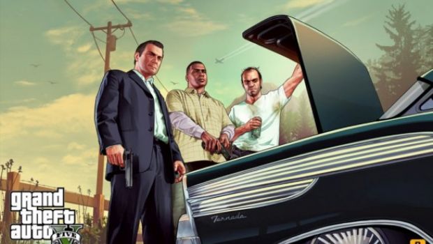 Grand Theft Auto V in un singolo artwork Grand Theft Auto V in un singolo artwork