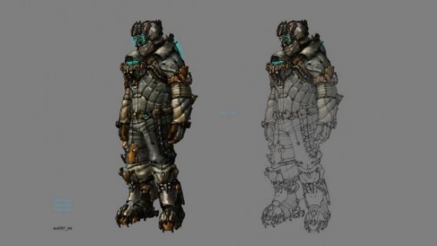 Dead Space 3: nuovi bozzetti preparatori sulle armi e sulle tute Dead Space 3: nuovi bozzetti preparatori sulle armi e sulle tute