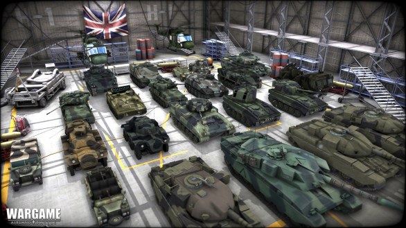 Wargame: AirLand Battle - nuove immagini sulle unità britanniche Wargame: AirLand Battle - nuove immagini sulle unità britanniche
