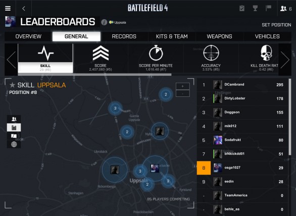Battlefield 4 Battlelog: DICE rivela tutte le funzioni dell'app su schermo secondario Battlefield 4 Battlelog: DICE rivela tutte le funzioni dell'app su schermo secondario