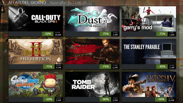 Steam Autumn Sale, le offerte del Cyber Monday - Call of Duty: Black Ops II al 50% Steam Autumn Sale, le offerte del Cyber Monday - Call of Duty: Black Ops II al 50%