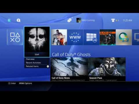 PS4 Playstation 4 Boot Start Up Intro Into The New World of Gaming MAD Gaming HD