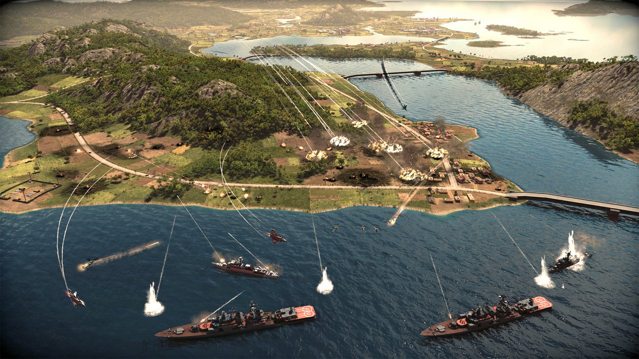 Wargame: Red Dragon - immagini e video sulle battaglie navali Wargame: Red Dragon - immagini e video sulle battaglie navali