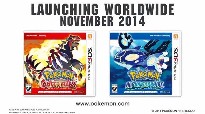 Remake Pokemon Rubino e Zaffiro: Omega e Alpha saranno fedeli agli originali