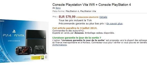 PlayStation 4 in bundle con PlayStation Vita Slim su Amazon France: ecco Ultimate Player Edition PlayStation 4 in bundle con PlayStation Vita Slim su Amazon France: ecco Ultimate Player Edition