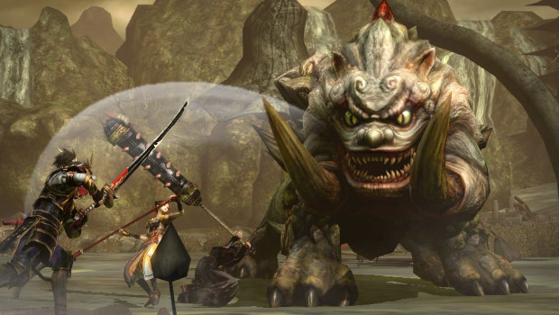 Toukiden Kyoku: immagini e video di gioco sul demone Yachigiri