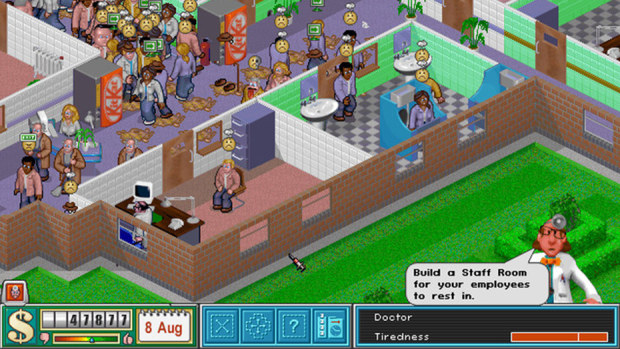 Theme Hospital disponibile gratis su Origin Theme Hospital disponibile gratis su Origin